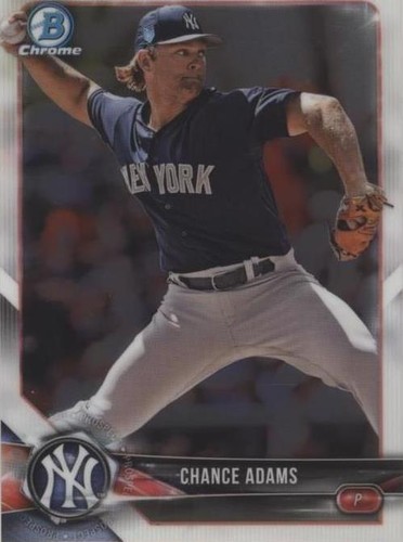 2018 Bowman Chrome - Chance Adams #BCP208