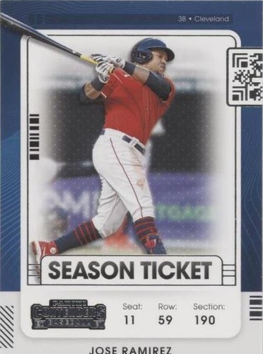 2021 Panini Contenders - Jose Ramirez #43