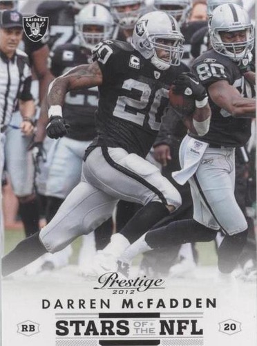 2012 Playoff Prestige Darren McFadden #25