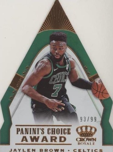 2018-19 Panini Crown Royale - Jaylen Brown #22