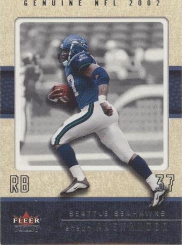 2002 Fleer Genuine Shaun Alexander #70
