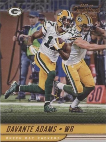 2017 Panini Certified Cuts Davante Adams #33