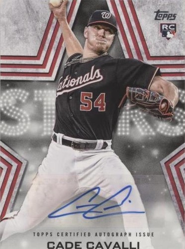 2023 Topps Series 1 - Cade Cavalli #BSA-CCA
