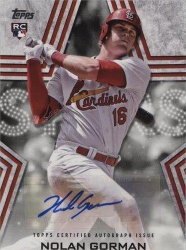 2023 Topps Series 1 - Nolan Gorman #BSA-NG