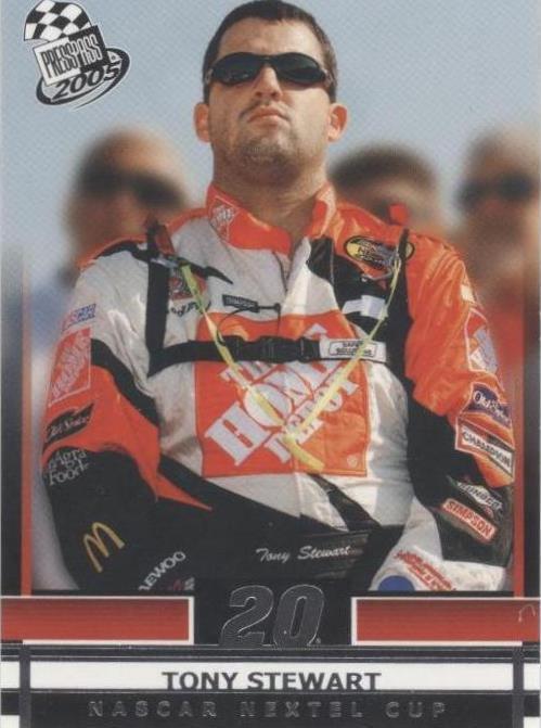 2005 Press Pass - Tony Stewart #15