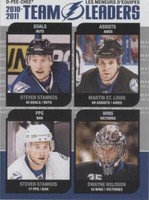 2011-12 O-Pee-Chee - Dwayne Roloson Martin St. Louis Steven Stamkos #TL-27