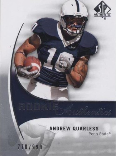 2010 SP Authentic Andrew Quarless #231