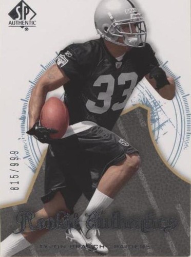 2008 SP Authentic Tyvon Branch #164