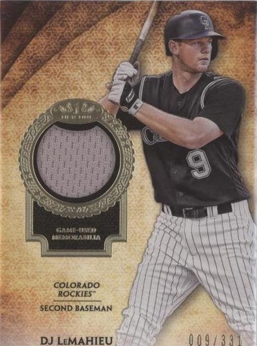 2017 Topps Tier One - D.J. LeMahieu #T1R-DL