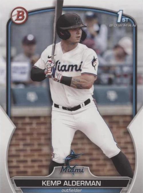 2023 Bowman Draft - Kemp Alderman #BD-123