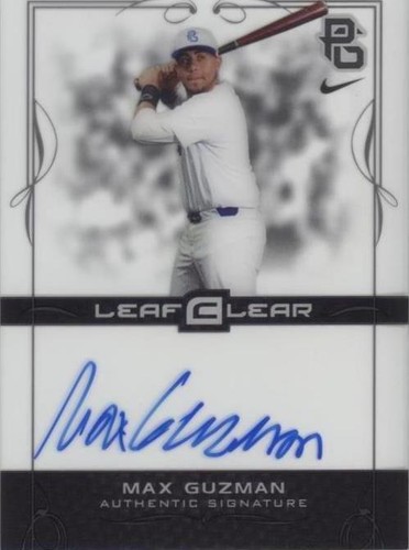 2015 Leaf Ultimate Draft - Max Guzman #BA-MG1