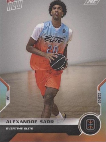 2021-22 Topps Now Overtime Elite - Alexandre Sarr #13