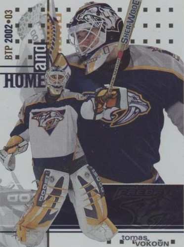 2002-03 In the Game Be A Player Between the Pipes - Tomas Vokoun #137