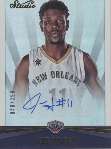 2016-17 Panini Studio - Jrue Holiday #9