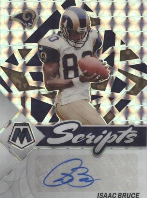 2022 Panini Mosaic Isaac Bruce #S-IB
