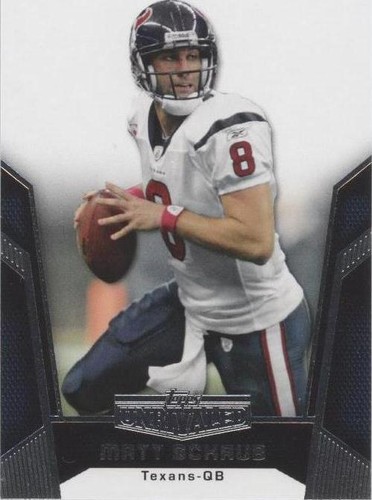 2010 Topps Unrivaled Matt Schaub #63