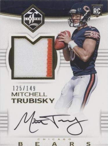 2017 Panini Limited Mitchell Trubisky #133