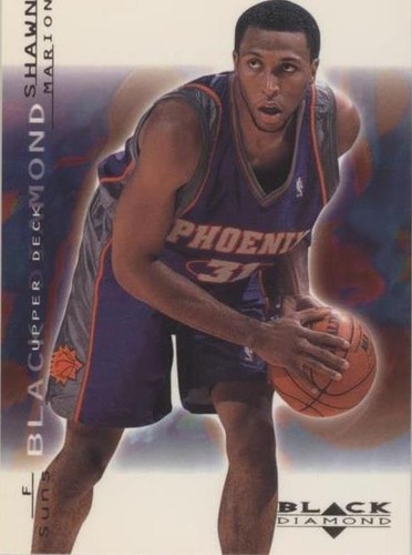 2000-01 Upper Deck Black Diamond - Shawn Marion #64