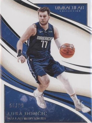 2018 Panini Immaculate Moments Black Box 1/1 Luka Doncic RC