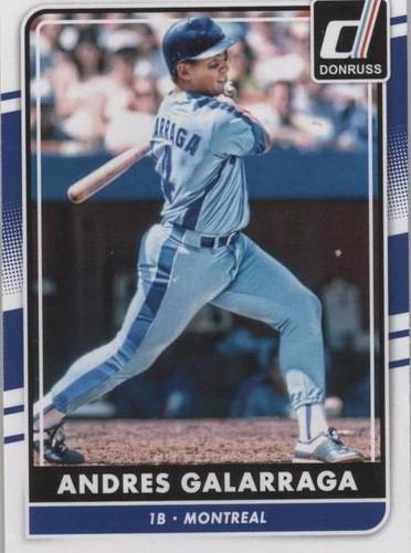2016 Panini Donruss - Andres Galarraga #192