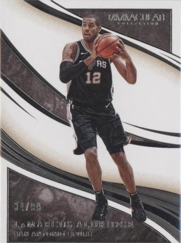 2019-20 Panini Immaculate Collection - LaMarcus Aldridge #72
