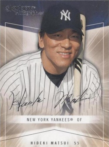 2005 Skybox Autographics - Hideki Matsui #40
