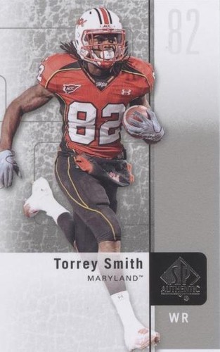 2011 SP Authentic Torrey Smith #91