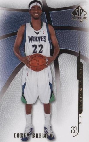 2008-09 SP Authentic - Corey Brewer #8