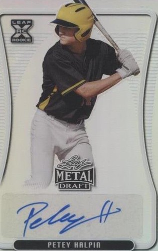 2020 Leaf Metal Draft - Petey Halpin #BA-PH1