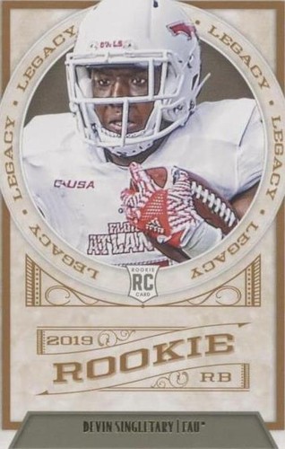 2019 Panini Legacy Devin Singletary #159