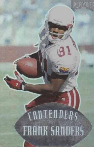 1997 Playoff Contenders Frank Sanders #4