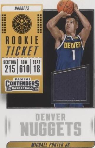 2018 Panini Contenders DP #5 MICHAEL PORTER JR. RC School 2018 Panini Contenders DP #5 MICHAEL PORTER JR. RC School
