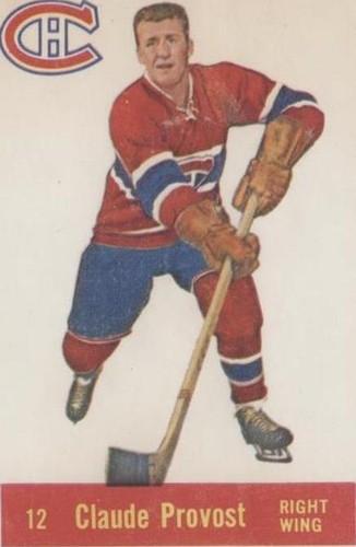 1957-58 Parkhurst - Claude Provost #12