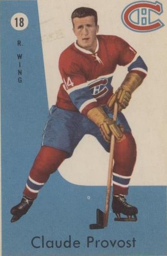 1959-60 Parkhurst - Claude Provost #18