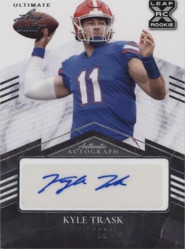 2021 Leaf Ultimate Draft Kyle Trask #BA-KT1