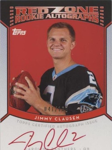 2010 Topps Jimmy Clausen #RZRA-JC