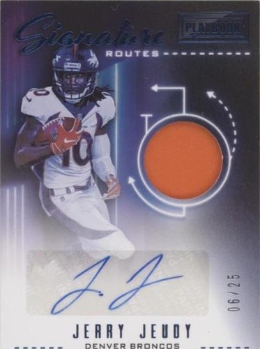 2020 Panini Playbook Jerry Jeudy #SR-JJ