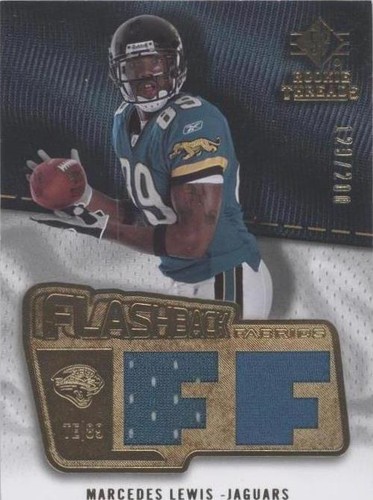 2008 SP Rookie Threads Marcedes Lewis #FF-ML