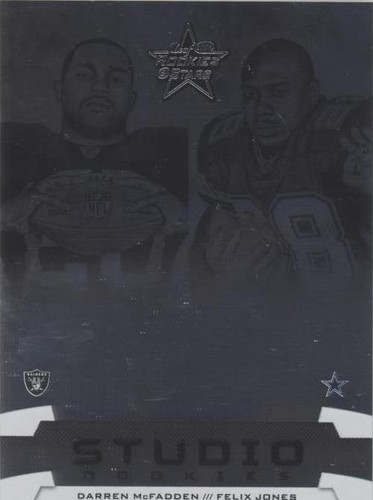 2008 Leaf Rookies & Stars Darren McFadden Felix Jones #SRC-10
