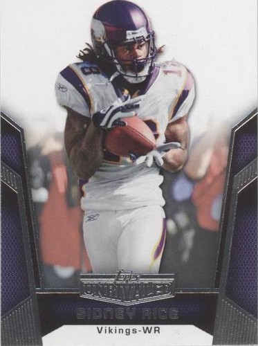 2010 Topps Unrivaled Sidney Rice #69