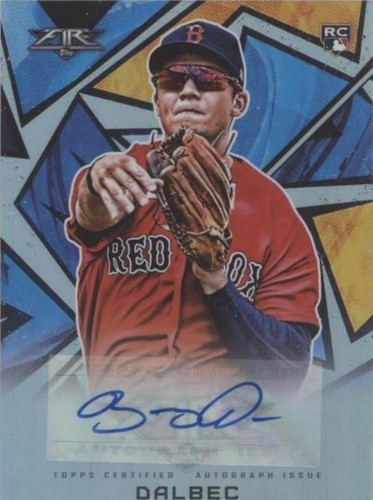 2021 Topps Fire - Bobby Dalbec #AV-BD