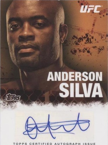 2010 Topps UFC Series 4 - Anderson Silva #FA-AS