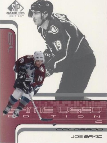 2001-02 SP Game Used Edition - Joe Sakic #10