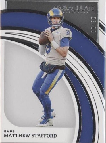2022 Panini Immaculate Collection Matthew Stafford #46
