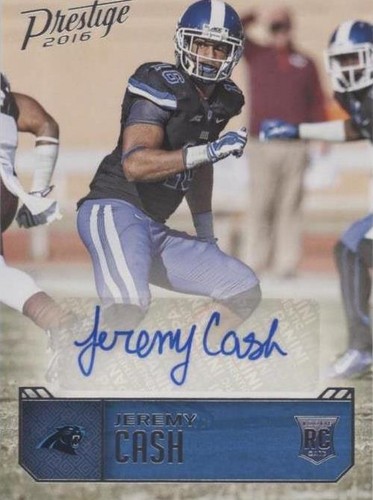 2016 Panini Prestige Jeremy Cash #JCA