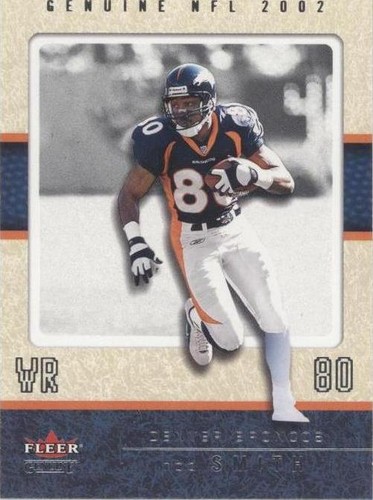 2002 Fleer Genuine Rod Smith #8