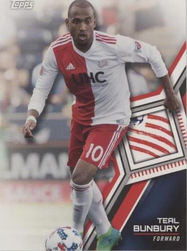 2018 Topps MLS Teal Bunbury #99