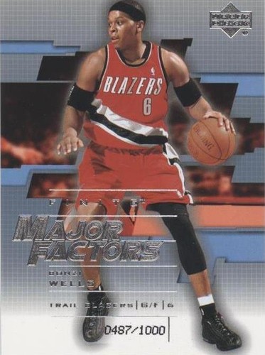 2003-04 Upper Deck Finite - Bonzi Wells #259