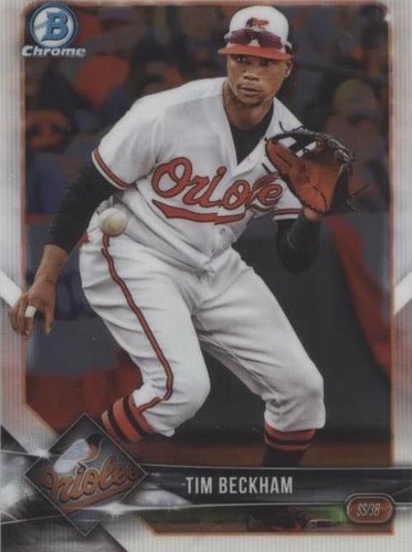 2018 Bowman Chrome - Tim Beckham #74
