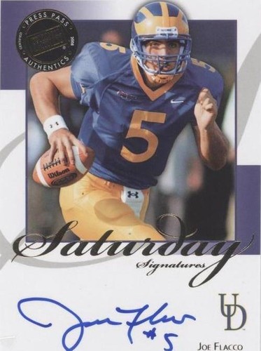 2008 Press Pass Legends Joe Flacco #SS-JF